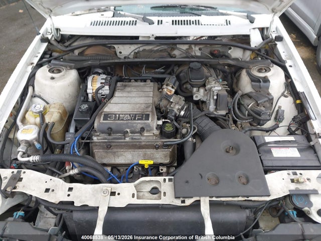 Aukcja sprzedaży 1994 Chevrolet Cavalier Rs, vin: 3G1JC51T0RS819834, numer aukcji: 40068538