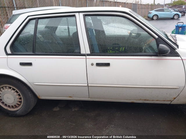 Aukcja sprzedaży 1994 Chevrolet Cavalier Rs, vin: 3G1JC51T0RS819834, numer aukcji: 40068538