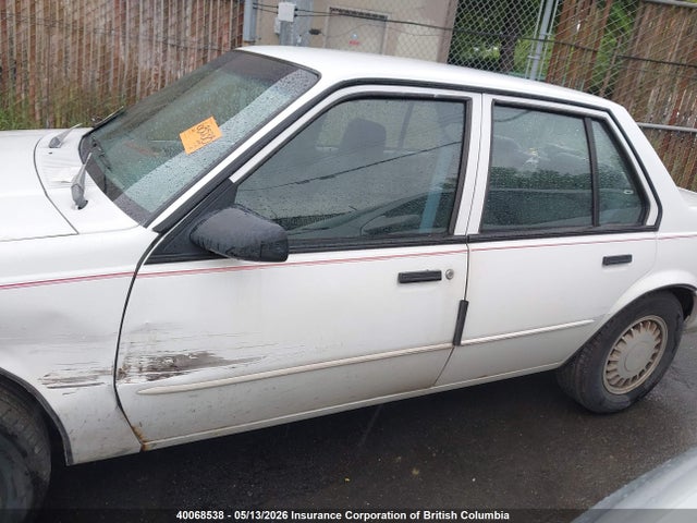 Aukcja sprzedaży 1994 Chevrolet Cavalier Rs, vin: 3G1JC51T0RS819834, numer aukcji: 40068538