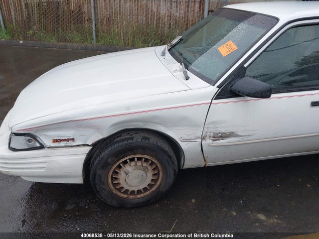 Aukcja sprzedaży 1994 Chevrolet Cavalier Rs, vin: 3G1JC51T0RS819834, numer aukcji: 40068538
