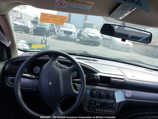 40070207 :رقم المزاد ، 1C3EL56R44N378416 vin ، 2004 Chrysler Sebring Lxi مزاد بيع