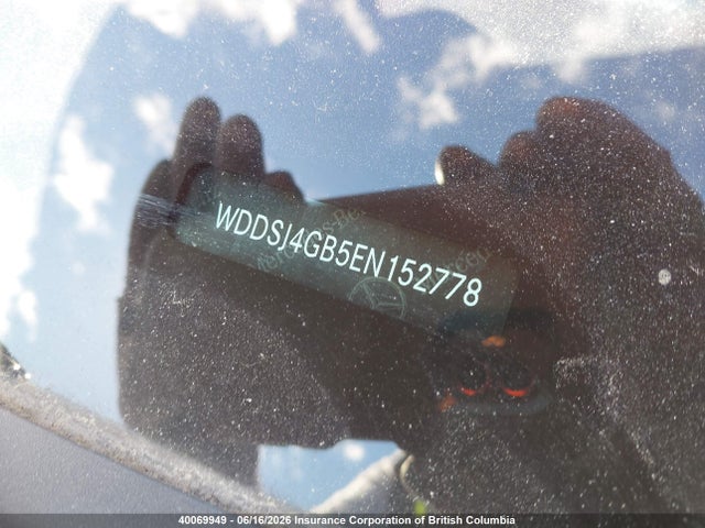 Aukcja sprzedaży 2014 Mercedes-benz Cla 250 4matic, vin: WDDSJ4GB5EN152778, numer aukcji: 40069949