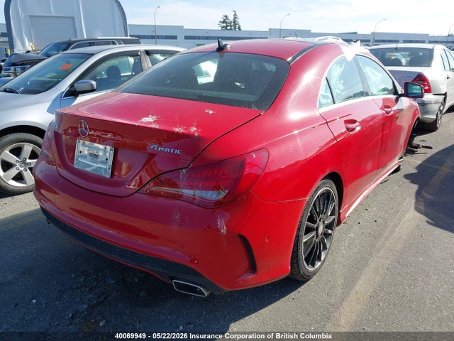 Aukcja sprzedaży 2014 Mercedes-benz Cla 250 4matic, vin: WDDSJ4GB5EN152778, numer aukcji: 40069949