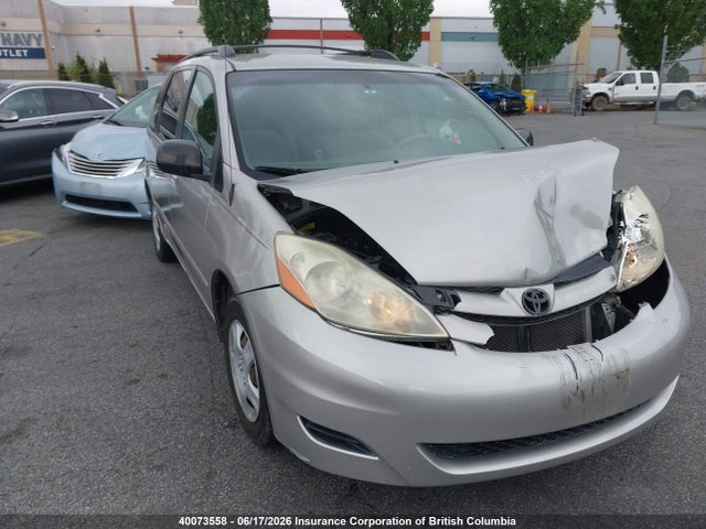 2006 Toyota Sienna Le მანქანა იყიდება აუქციონზე, vin: 5TDZA23C66S458119, აუქციონის ნომერი: 40073558