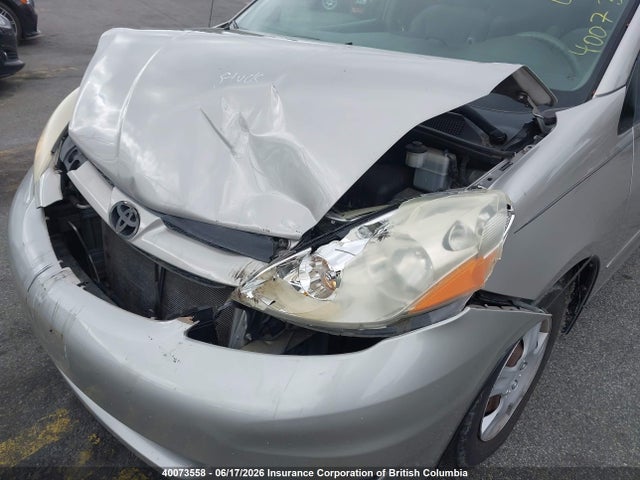 2006 Toyota Sienna Le მანქანა იყიდება აუქციონზე, vin: 5TDZA23C66S458119, აუქციონის ნომერი: 40073558