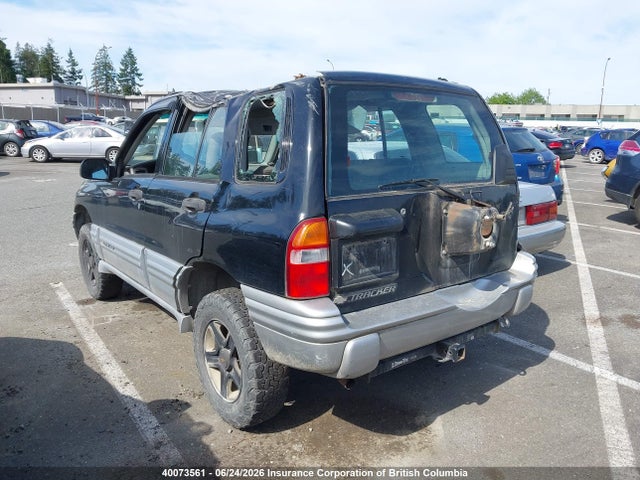 2002 Chevrolet Tracker მანქანა იყიდება აუქციონზე, vin: 2CNBJ13C826947665, აუქციონის ნომერი: 40073561