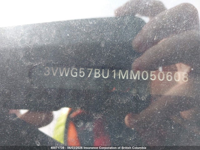 3VWG57BU1MM050608 Volkswagen Jetta Sel Premium