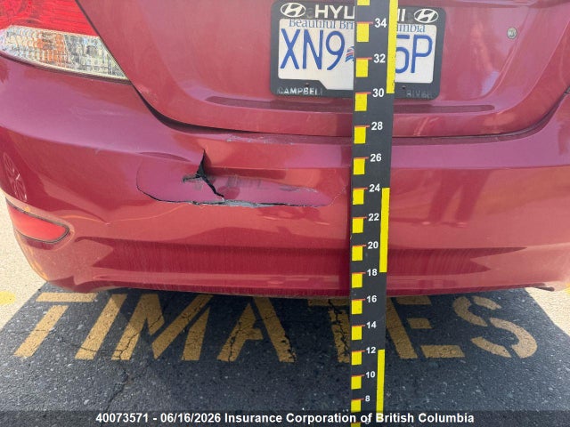 2013 Hyundai Accent Gls/gs მანქანა იყიდება აუქციონზე, vin: KMHCT4AE1DU474118, აუქციონის ნომერი: 40073571