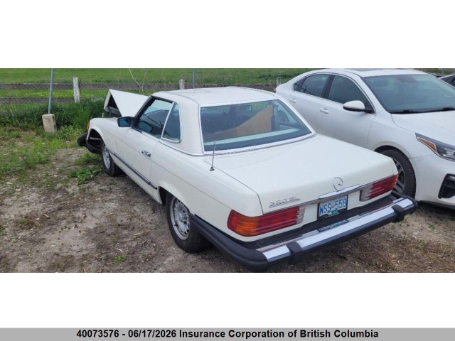 Продаж на аукціоні авто 1981 Mercedes-benz 380 Sl, vin: WDBBA45A5BB002119, номер лоту: 40073576