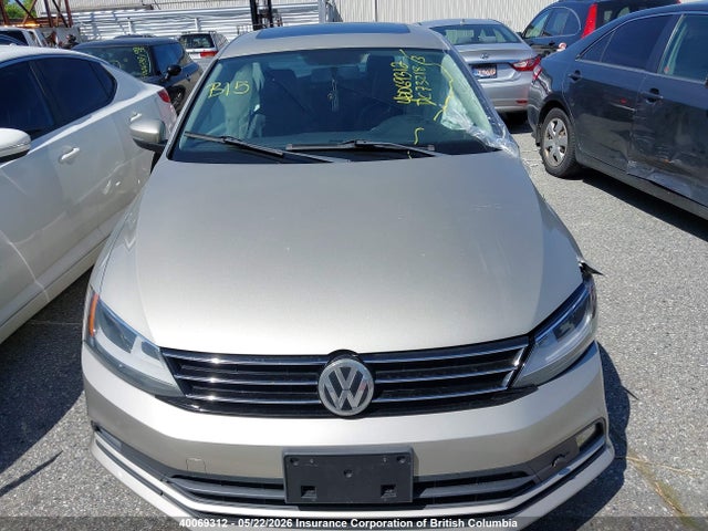 2015 Volkswagen Jetta Tdi მანქანა იყიდება აუქციონზე, vin: 3VWLA7AJ6FM301580, აუქციონის ნომერი: 40069312