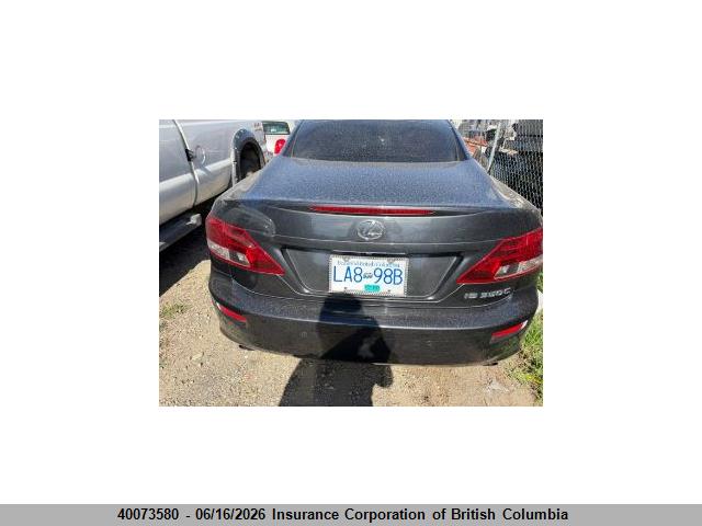 Aukcja sprzedaży 2011 Lexus Is 350c, vin: JTHFE2C22B2506696, numer aukcji: 40073580