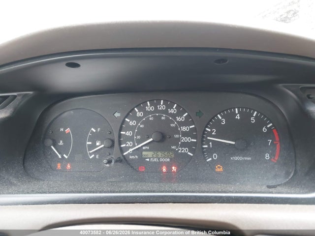 2001 Toyota Camry მანქანა იყიდება აუქციონზე, vin: JT2BG22K210588413, აუქციონის ნომერი: 40073582