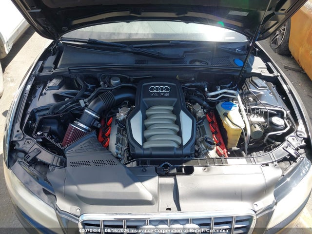 2012 Audi S5 Premium Plus მანქანა იყიდება აუქციონზე, vin: WAUCVBFR9CA000946, აუქციონის ნომერი: 40070884