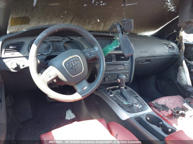 2012 Audi S5 Premium Plus მანქანა იყიდება აუქციონზე, vin: WAUCVBFR9CA000946, აუქციონის ნომერი: 40070884