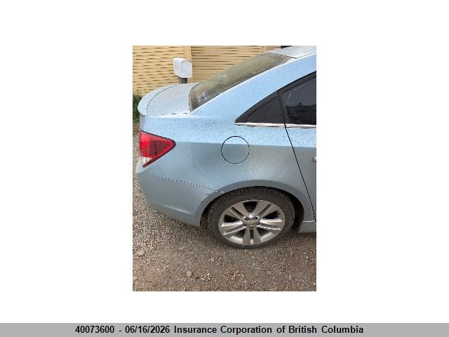 40073600 :رقم المزاد ، 1G1PH5SC6C7122474 vin ، 2012 Chevrolet Cruze مزاد بيع