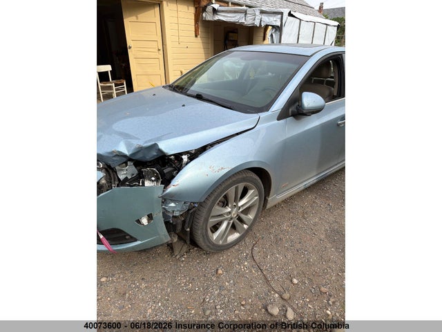 40073600 :رقم المزاد ، 1G1PH5SC6C7122474 vin ، 2012 Chevrolet Cruze مزاد بيع
