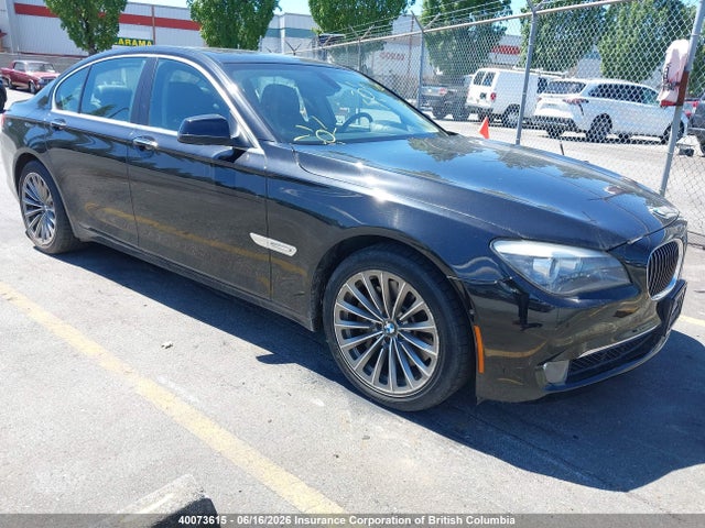 2010 Bmw 750i მანქანა იყიდება აუქციონზე, vin: WBAKA8C57ACY35909, აუქციონის ნომერი: 40073615