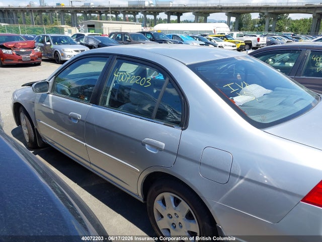2002 Honda Civic Lx მანქანა იყიდება აუქციონზე, vin: 2HGES16822H905553, აუქციონის ნომერი: 40072203