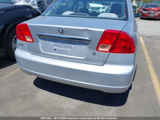 2002 Honda Civic Lx მანქანა იყიდება აუქციონზე, vin: 2HGES16822H905553, აუქციონის ნომერი: 40072203