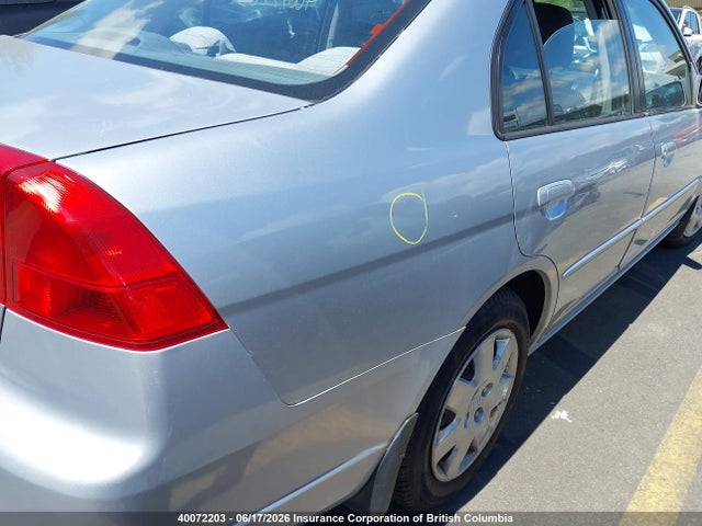 2002 Honda Civic Lx მანქანა იყიდება აუქციონზე, vin: 2HGES16822H905553, აუქციონის ნომერი: 40072203
