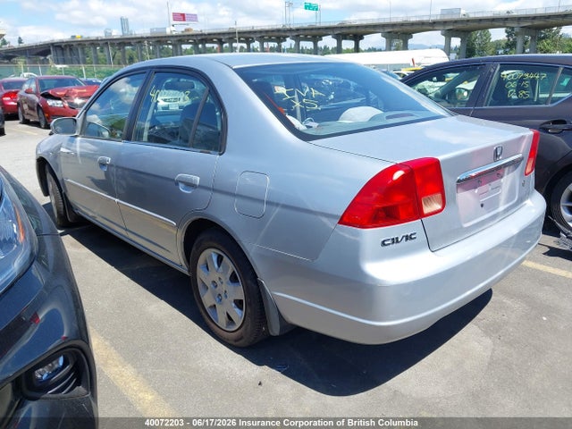 2002 Honda Civic Lx მანქანა იყიდება აუქციონზე, vin: 2HGES16822H905553, აუქციონის ნომერი: 40072203