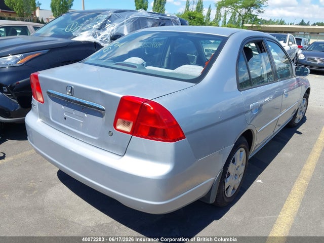 2002 Honda Civic Lx მანქანა იყიდება აუქციონზე, vin: 2HGES16822H905553, აუქციონის ნომერი: 40072203