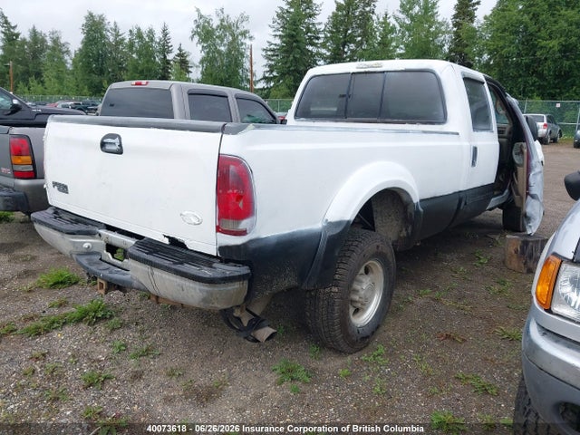 40073618 :رقم المزاد ، 1FTSW31FXYEB47260 vin ، 2000 Ford F350 مزاد بيع