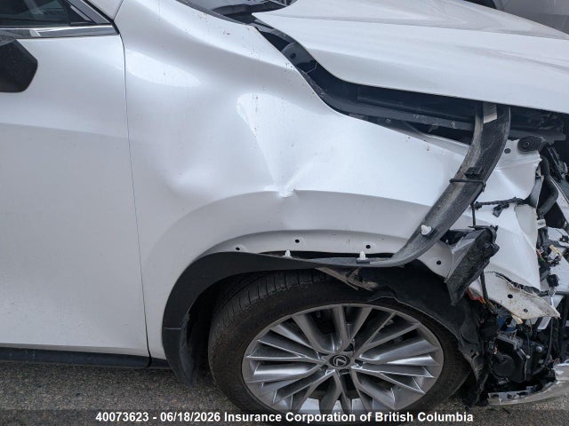 40073623 :رقم المزاد ، 2T2GKCEZ2SC038948 vin ، 2025 Lexus Nx 350h مزاد بيع