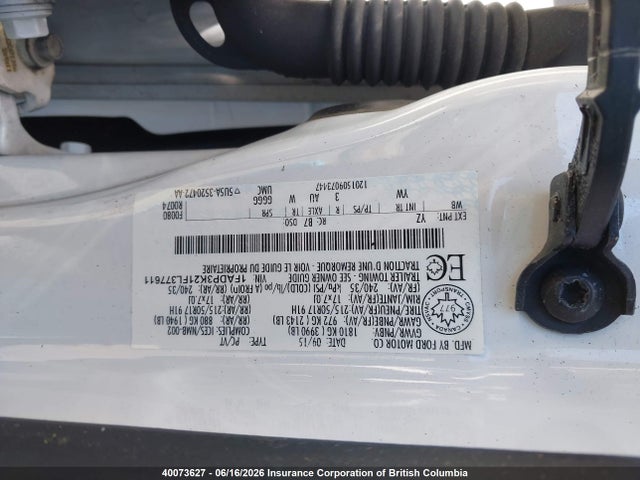 Ford Focus 2015 1FADP3K21FL377611 Image 9
