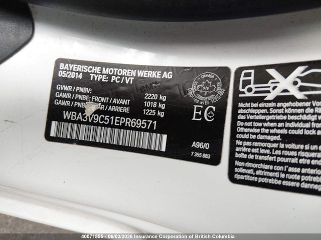 BMW 428 XI 2014 WBA3V9C51EPR69571 Image 9