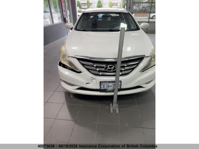 2011 Hyundai Sonata Gls მანქანა იყიდება აუქციონზე, vin: 5NPEB4AC6BH261283, აუქციონის ნომერი: 40073639