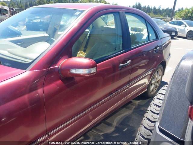 40073643 :رقم المزاد ، WDBRF40J25F592705 vin ، 2005 Mercedes-benz C 230 Sport مزاد بيع