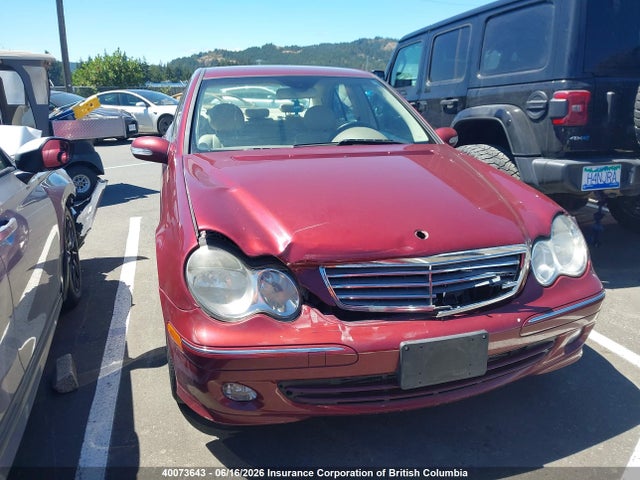 40073643 :رقم المزاد ، WDBRF40J25F592705 vin ، 2005 Mercedes-benz C 230 Sport مزاد بيع