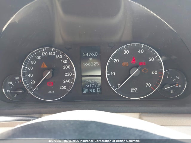 40073643 :رقم المزاد ، WDBRF40J25F592705 vin ، 2005 Mercedes-benz C 230 Sport مزاد بيع