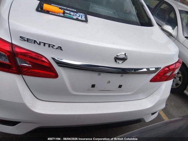 Продаж на аукціоні авто 2018 Nissan Sentra S/sv/sr/sl, vin: 3N1AB7AP9JY274665, номер лоту: 40071194