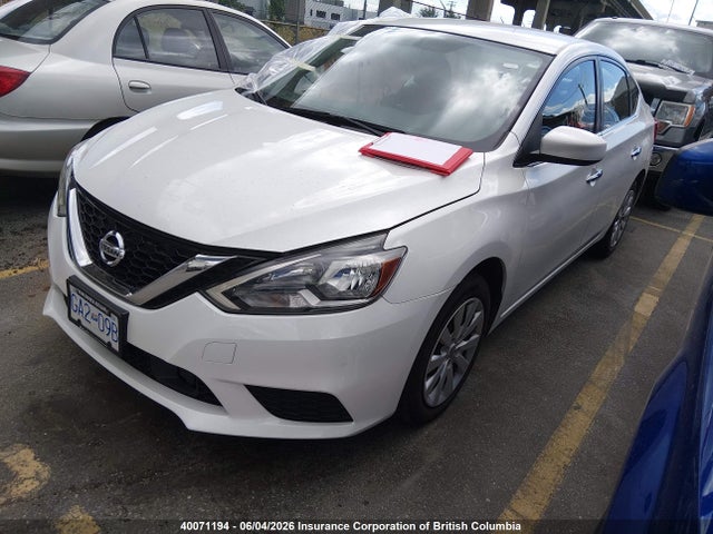 Продаж на аукціоні авто 2018 Nissan Sentra S/sv/sr/sl, vin: 3N1AB7AP9JY274665, номер лоту: 40071194