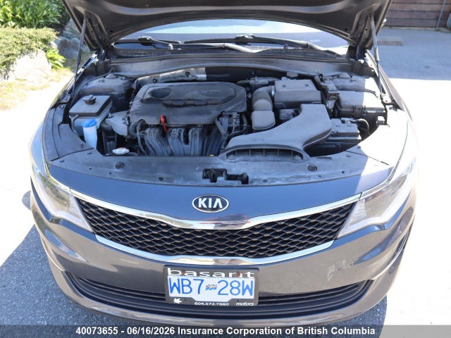 Auction sale of the 2018 Kia Optima Lx/s, vin: 5XXGT4L33JG179914, lot number: 40073655