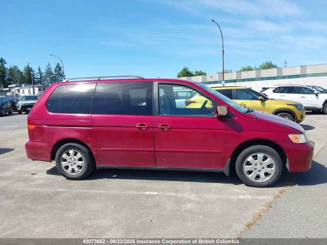 Продаж на аукціоні авто 2002 Honda Odyssey Exl, vin: 2HKRL18952H010178, номер лоту: 40073662