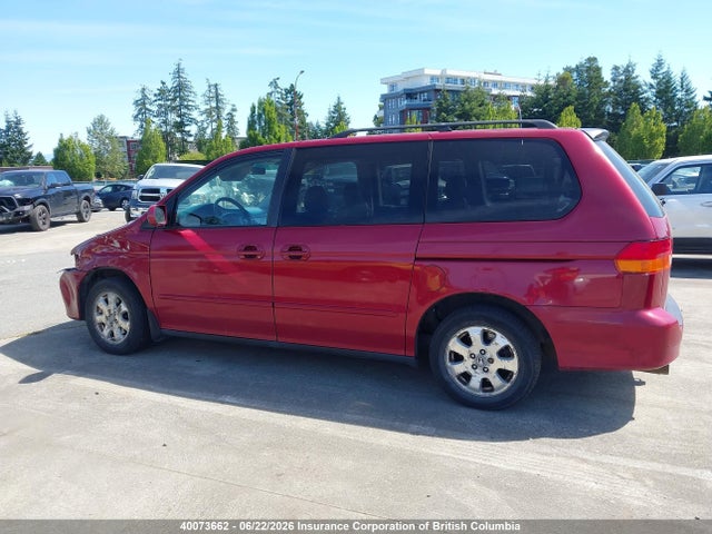Продаж на аукціоні авто 2002 Honda Odyssey Exl, vin: 2HKRL18952H010178, номер лоту: 40073662
