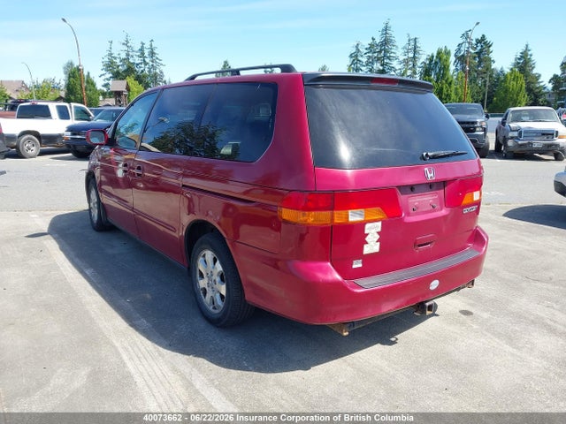 Продаж на аукціоні авто 2002 Honda Odyssey Exl, vin: 2HKRL18952H010178, номер лоту: 40073662