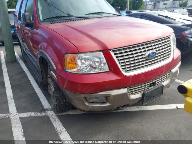 Продажа на аукционе авто 2003 Ford Expedition Eddie Bauer, vin: 1FMFU18L83LA19493, номер лота: 40073663