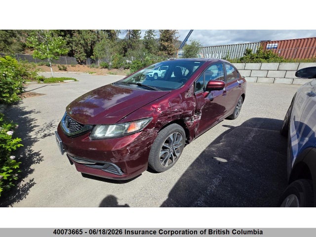 Продаж на аукціоні авто 2014 Honda Civic, vin: 2HGFB2F59EH039113, номер лоту: 40073665