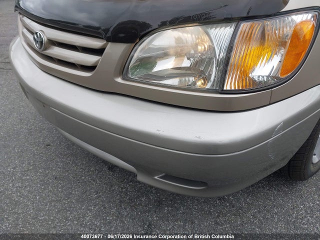 2003 Toyota Sienna Le/xle მანქანა იყიდება აუქციონზე, vin: 4T3ZF13C43U533583, აუქციონის ნომერი: 40073677