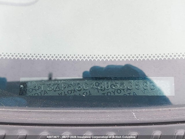 2003 Toyota Sienna Le/xle მანქანა იყიდება აუქციონზე, vin: 4T3ZF13C43U533583, აუქციონის ნომერი: 40073677