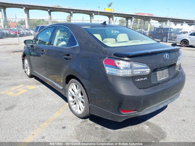 Aukcja sprzedaży 2010 Lexus Hs 250h, vin: JTHBB1BA5A2021946, numer aukcji: 40073682