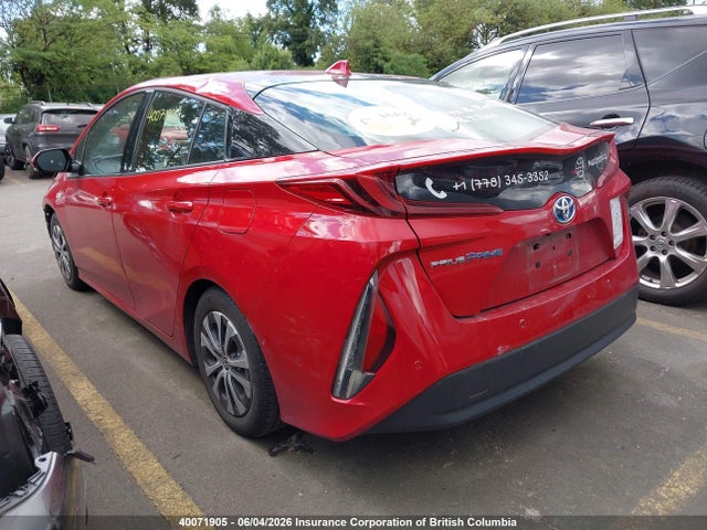 JTDKARFP4L3159363 Toyota Prius Prime Le/xle/limited