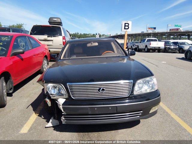 1999 Lexus Ls 400 მანქანა იყიდება აუქციონზე, vin: JT8BH28F3X0147976, აუქციონის ნომერი: 40071241