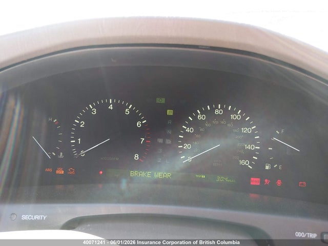 1999 Lexus Ls 400 მანქანა იყიდება აუქციონზე, vin: JT8BH28F3X0147976, აუქციონის ნომერი: 40071241