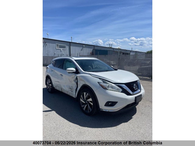 Aukcja sprzedaży 2017 Nissan Murano S/sl/sv/platinum, vin: 5N1AZ2MH2HN199939, numer aukcji: 40073704