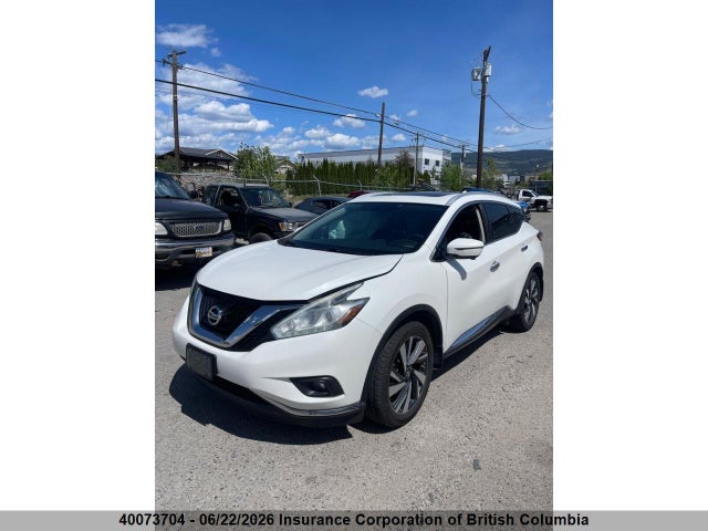 Aukcja sprzedaży 2017 Nissan Murano S/sl/sv/platinum, vin: 5N1AZ2MH2HN199939, numer aukcji: 40073704